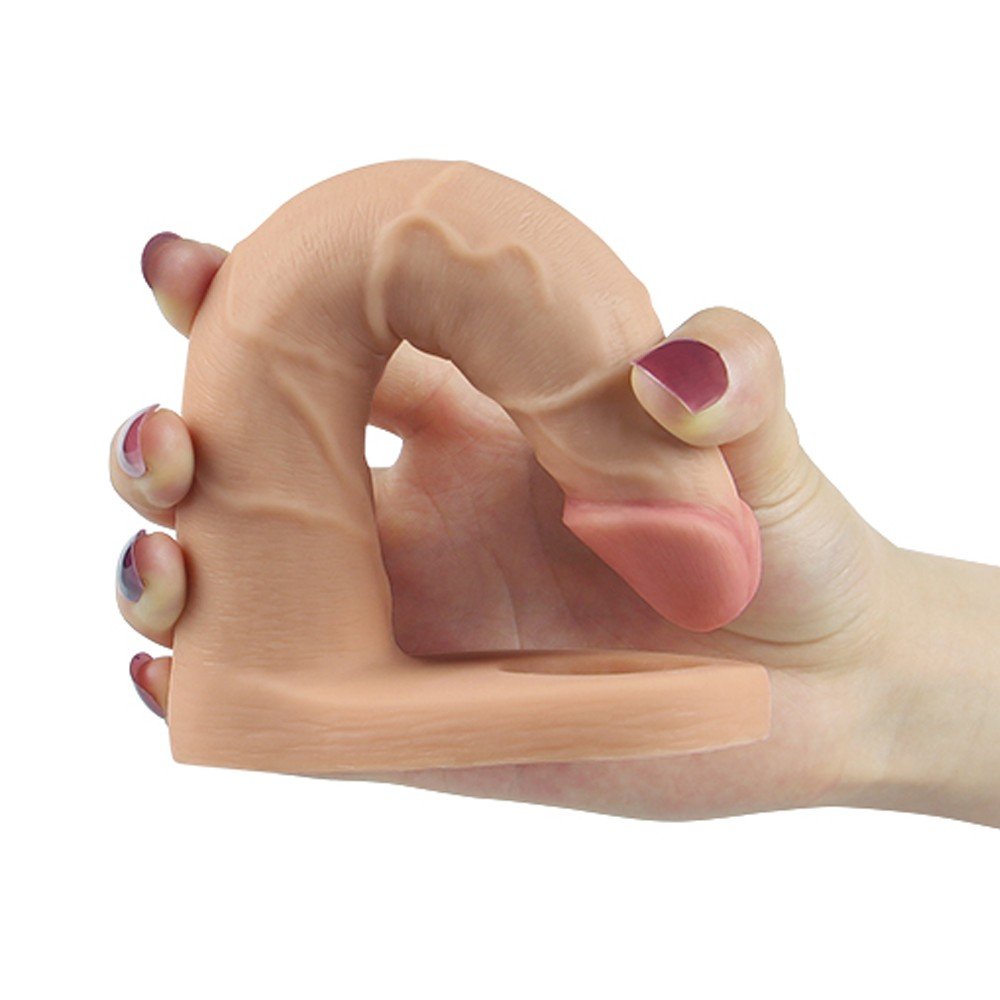 Lovetoy The Ultra Soft Double Ultra Yumuşak Anal 18 CM Protez Penis Çift Yönlü İlişki