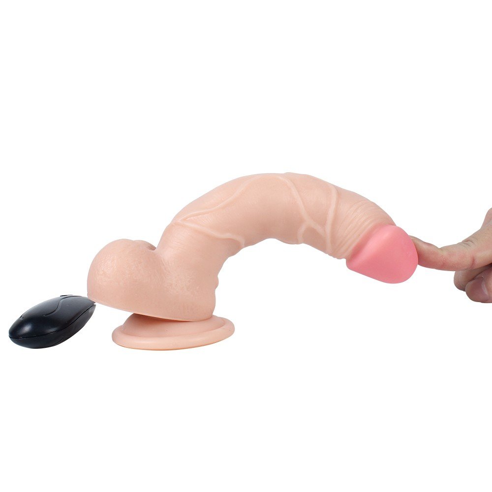 Dildo Series 19 Cm 10 Modlu Titreşimli Realistik Penis