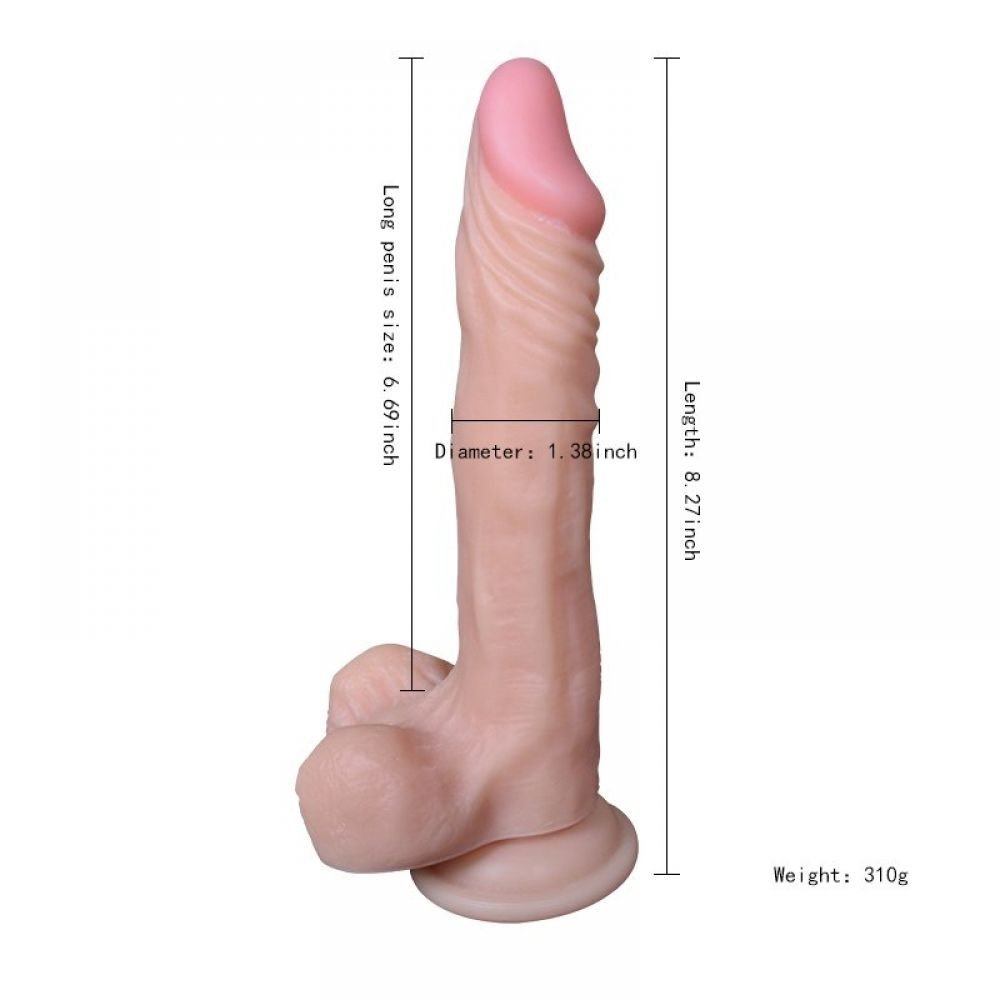 Dildo Series Yuan 21 Cm Realistik Penis