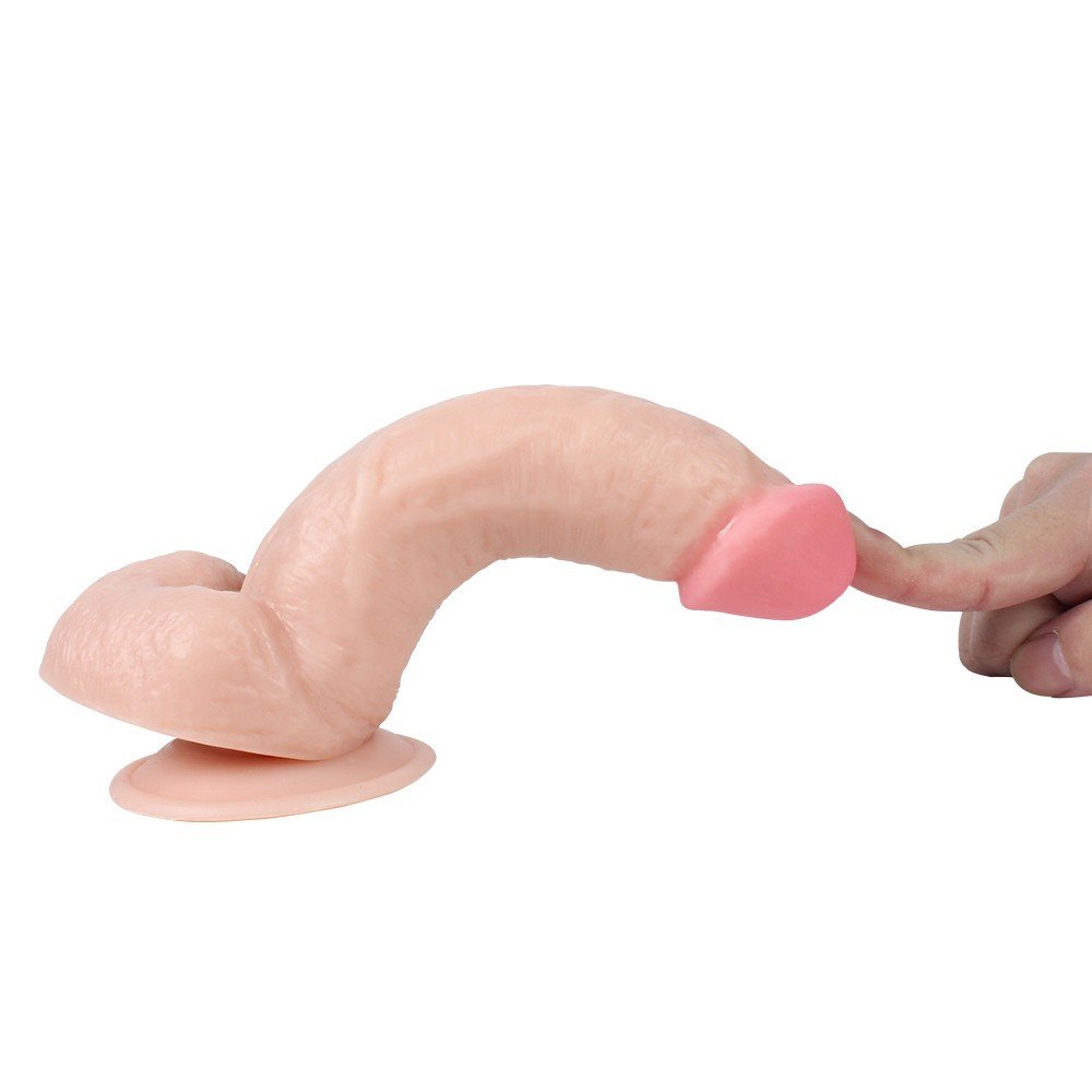 Dildo Series Kasdin 15 Cm Belden Bağlanmalı Realistik Dokuda Penis