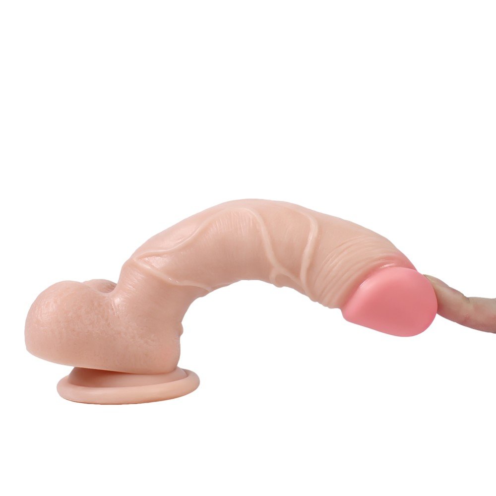 Dildo Series Beat 19 Cm Esnek Realistik Penis Dİldo