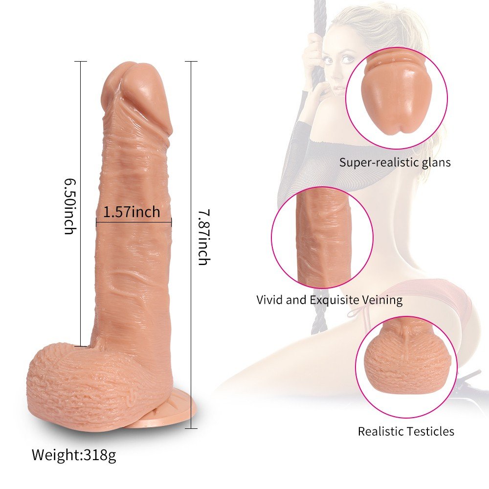 Telescopic Gidip Gelmeli Usb ile Şarj edilebilir Realistik Penis