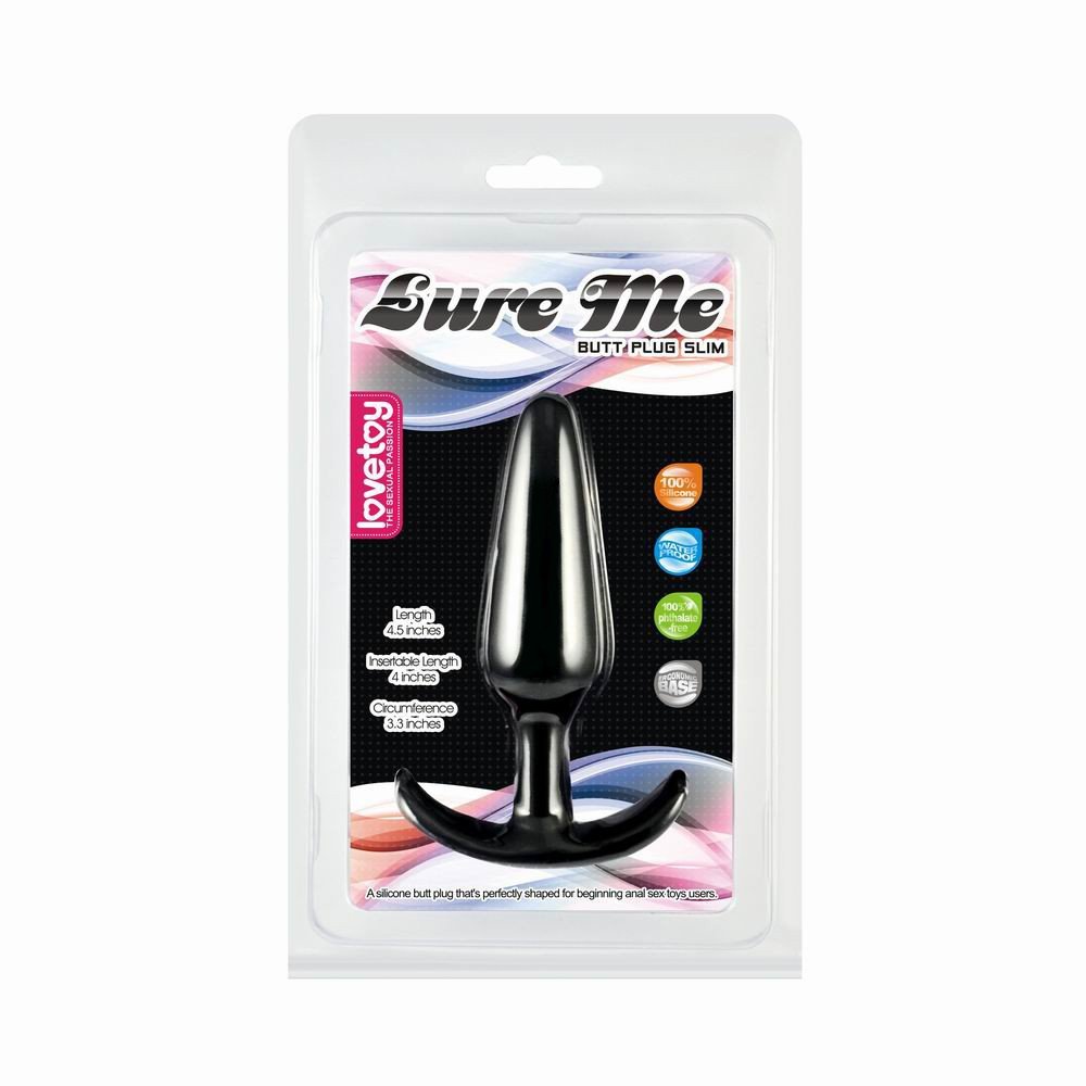 Lovetoy Lure Me Klasik Siyah Anal Plug