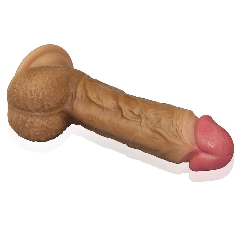 Lovetoy Nature Cock Serisi Özel Çift Katmanlı 21 Cm Realistik Penis