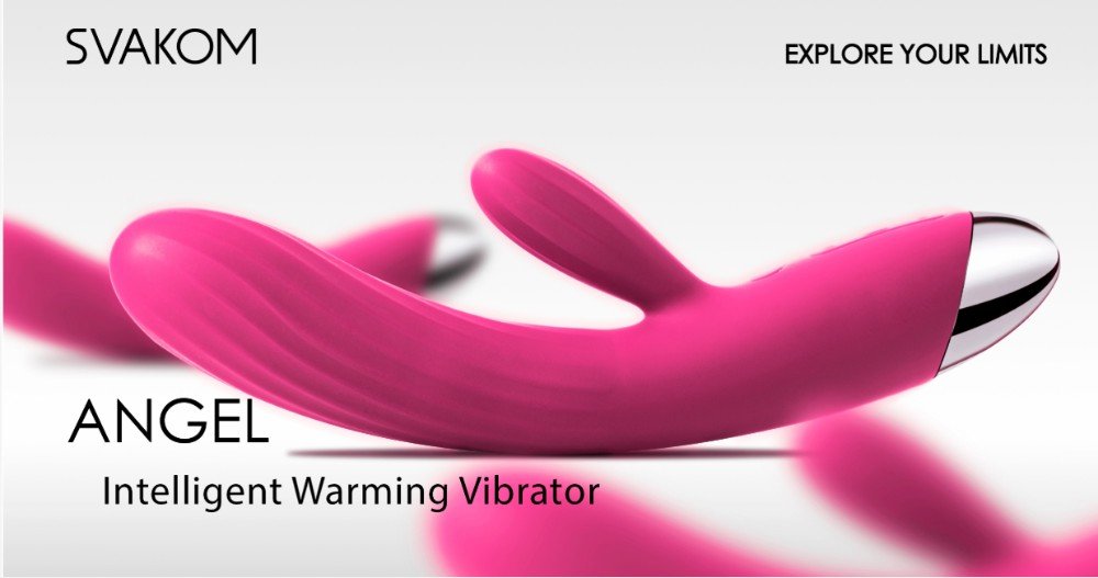 Svakom Angel Akıllı Isıtmalı G-Bölgesi Usb Şarjlı Rabbit Vibratör
