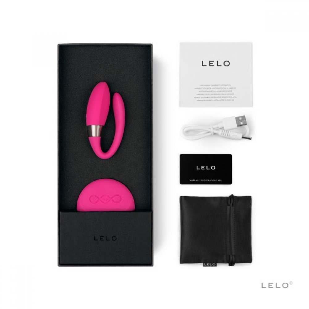 Lelo Tiani 2 Design Edition Cerise Giyilebilen Kumandalı Şarjlı Vibratör