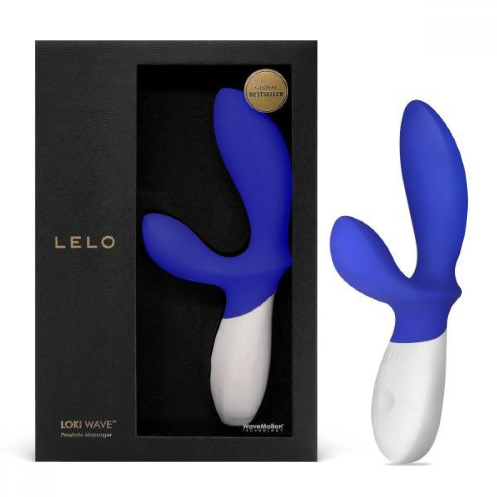 Lelo Loki Wawe Federal Blue Ultra Lüks Prostat Uyarıcı Vibratör