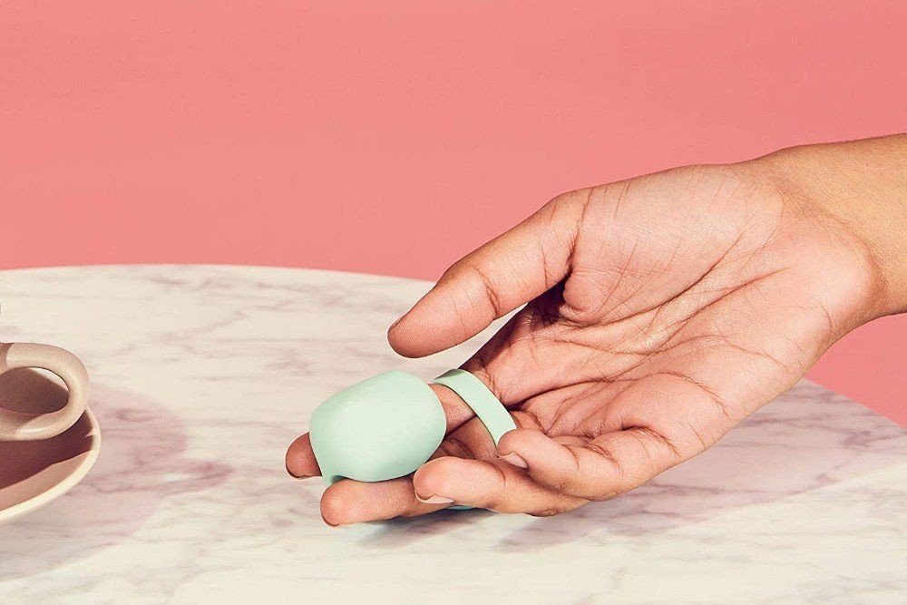 Dame Products Fin Finger Vibratör Jade Güçlü Parmak Arası Vibratör