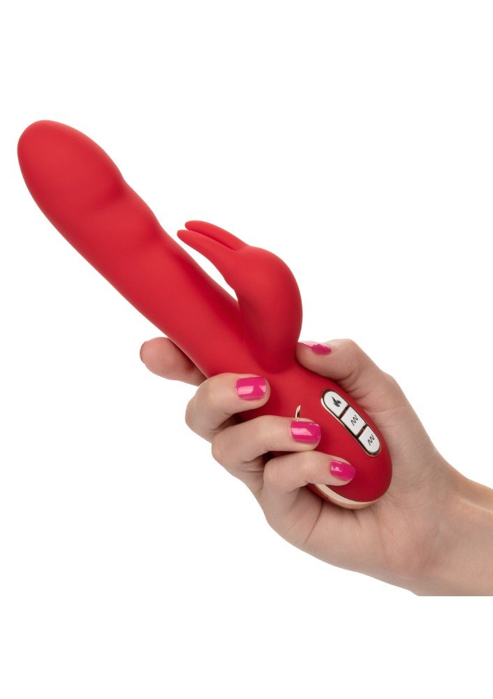 CalExotics Heated Ultra Soft Isıtmalı Rabbit Vibratör