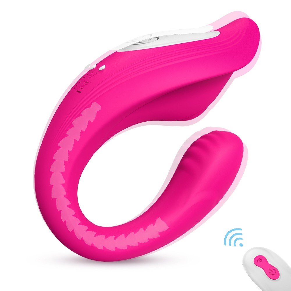 Ribbon Pro Kıkırdaklı Çiftlere Özel Kumandalı Giyilebilen 9 Modlu Titreşimli Vibratör