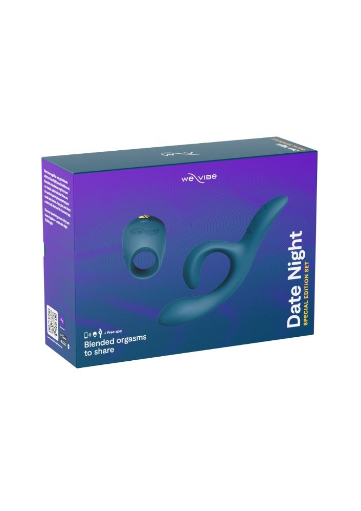 We-Vibe Nova2 & Pivot Date Night Set Çiftlere Özel Telefon Uyumlu Vibratör Set