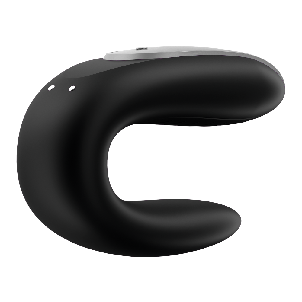 Satisfyer Double Fun Black Telefon Kontrollü Çiftlere Özel Vibratör