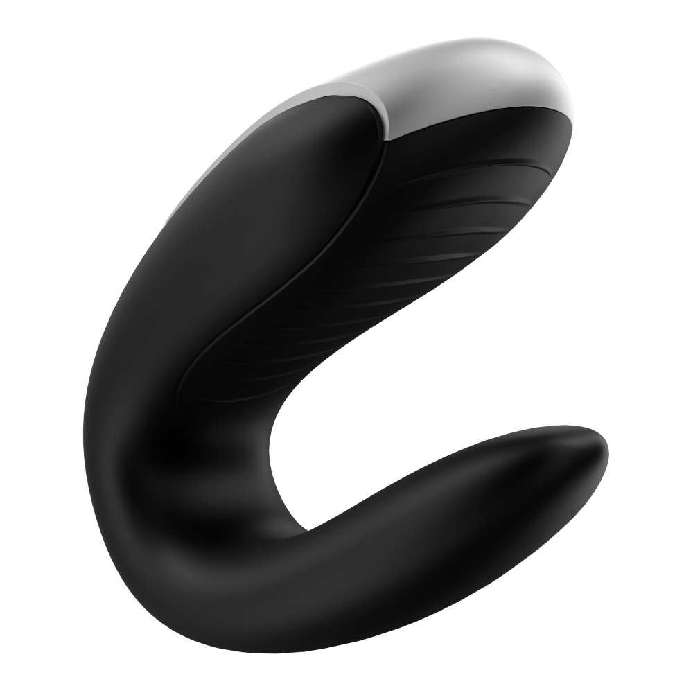 Satisfyer Double Fun Black Telefon Kontrollü Çiftlere Özel Vibratör