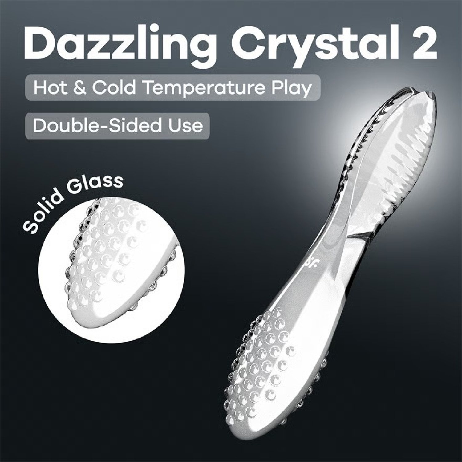 Satisfyer Dazzling Crystal 2 Cam Dildo