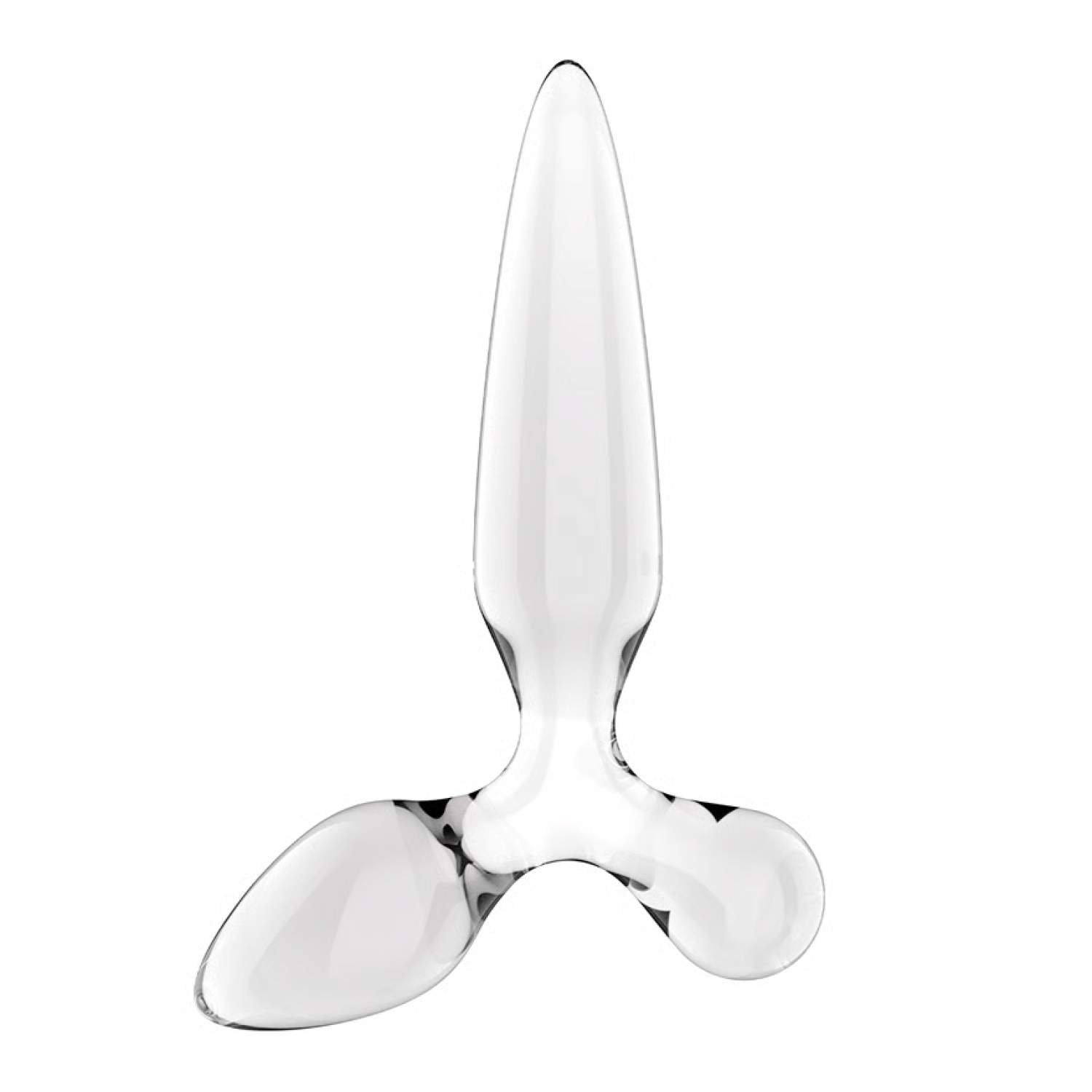 Satisfyer Triple Crystal 2 Transparan Cam Dildo