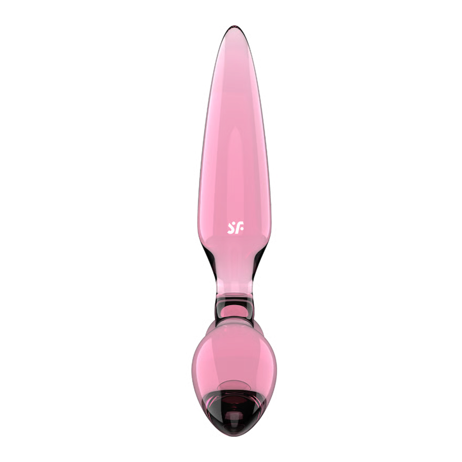 Satisfyer Triple Crystal 2 Pembe Cam Dildo