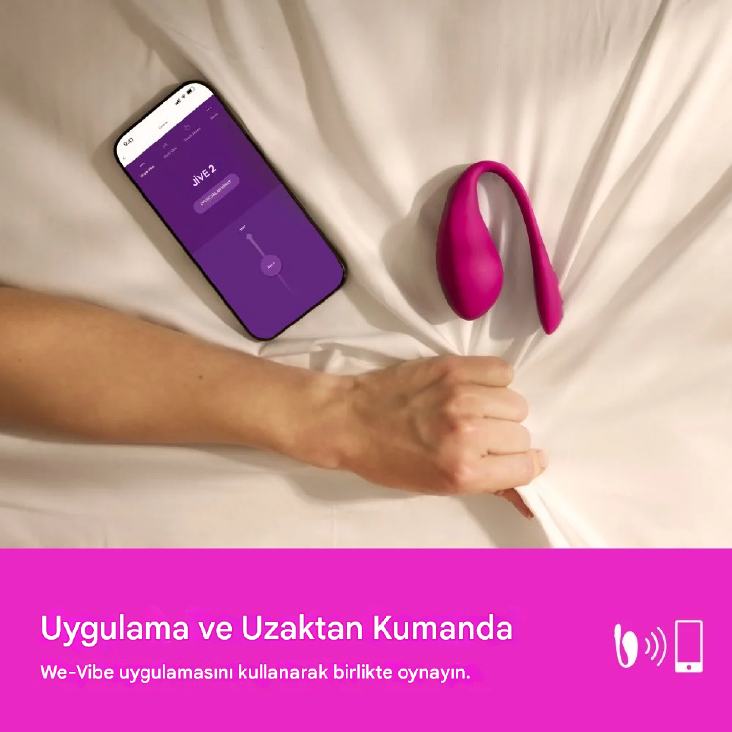 We-Vibe Jive 2 Telefon Kontrollü Giyilebilir Vibratör