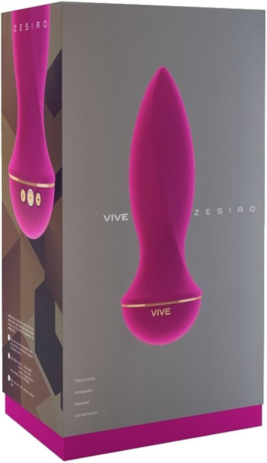 Vıve Akı Zesıro 10 Farklı Masaj Modlu Anal Vibratör