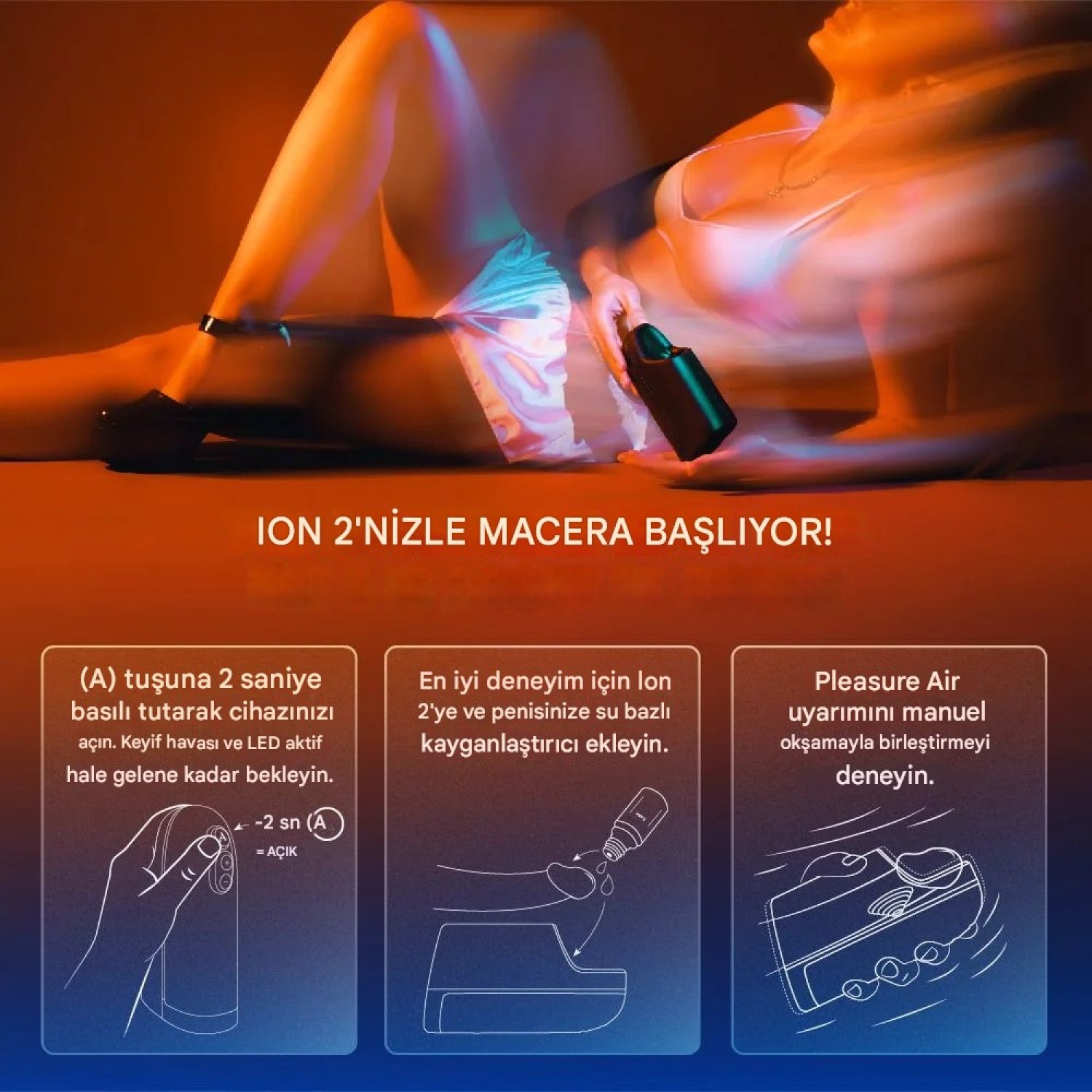 Arcwave İon 2 Yapay Zeka Destekli Mastürbatör