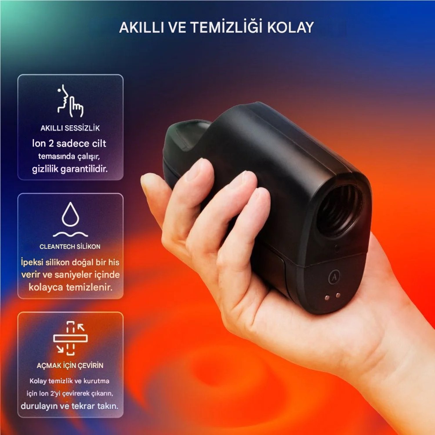 Arcwave İon 2 Yapay Zeka Destekli Mastürbatör