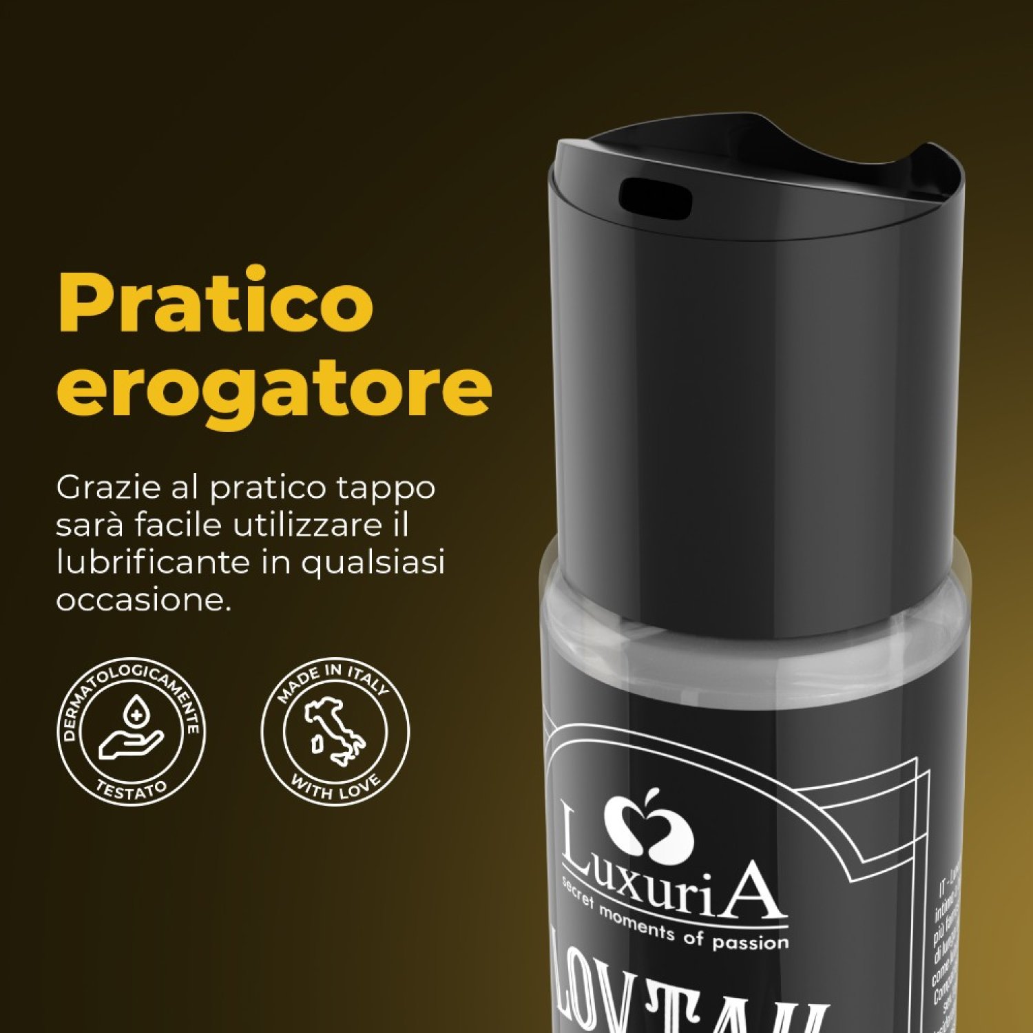 İntimateline Luxuria Lovtail Pina Colada Aromalı 60 ml Kayganlaştırıcı Jel