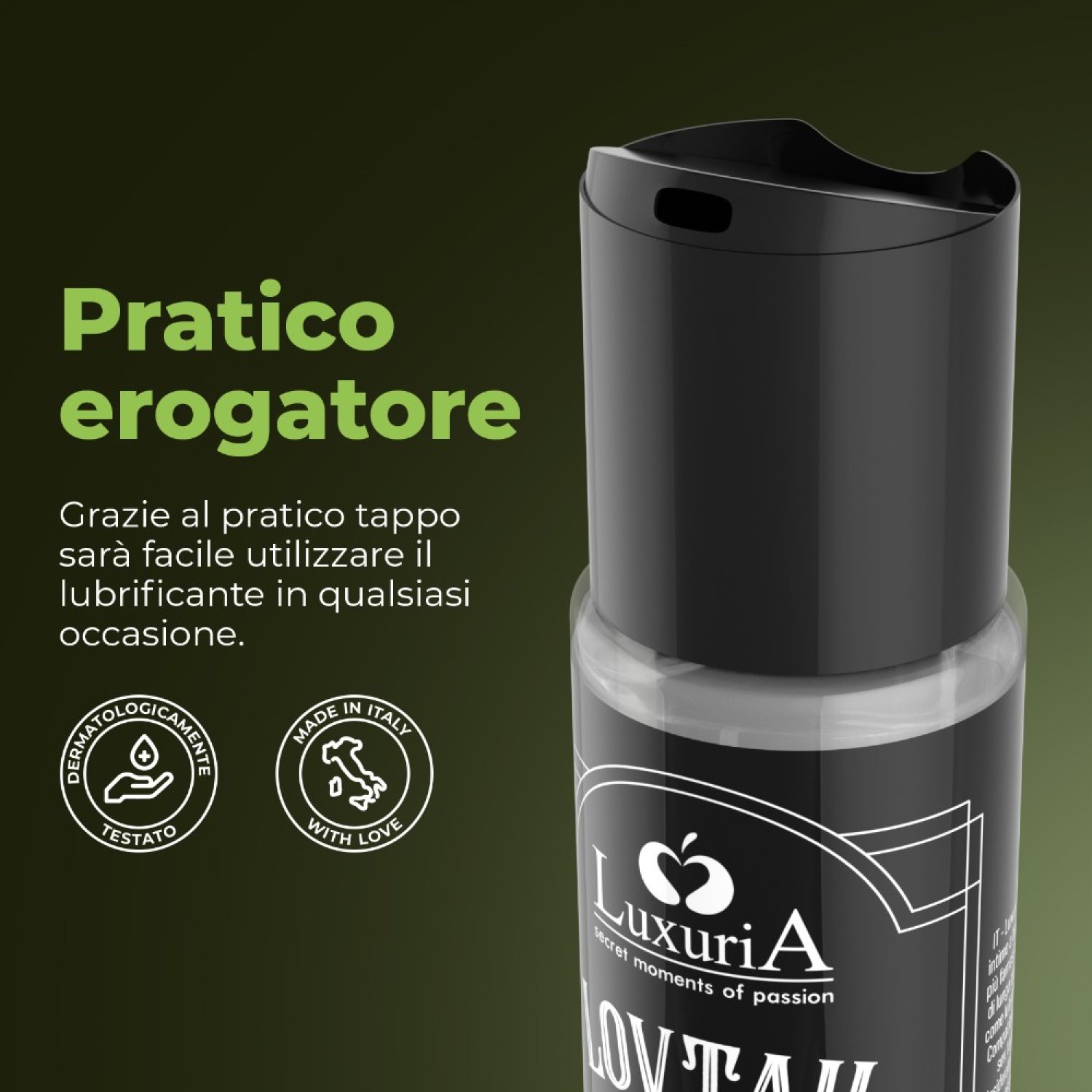 İntimateline Luxuria Lovtail Mojito Aromalı 60 ml Kayganlaştırıcı Jel