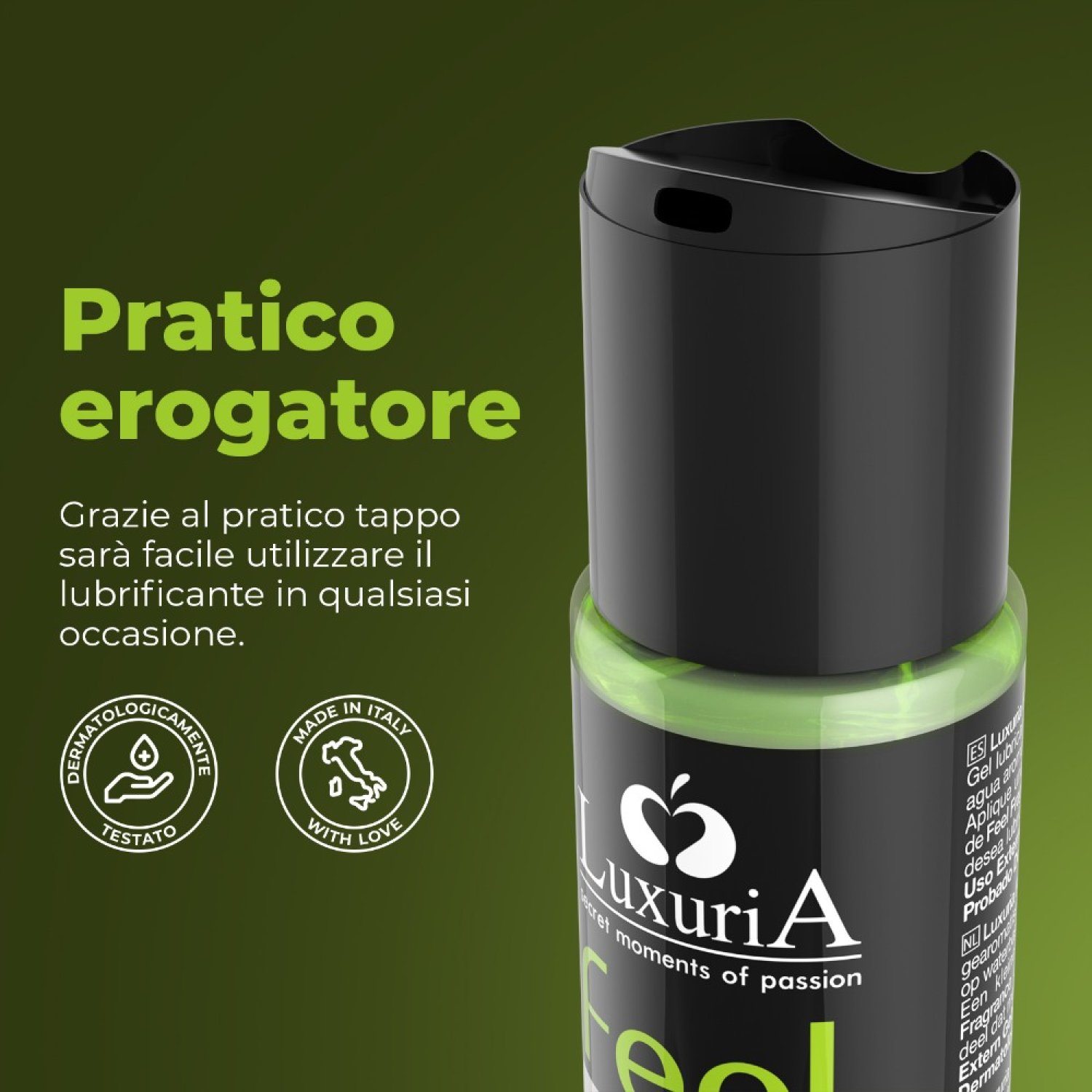 İntimateline Luxuria Feel Passion Fruit Aromalı 60 ml Kayganlaştırıcı Jel