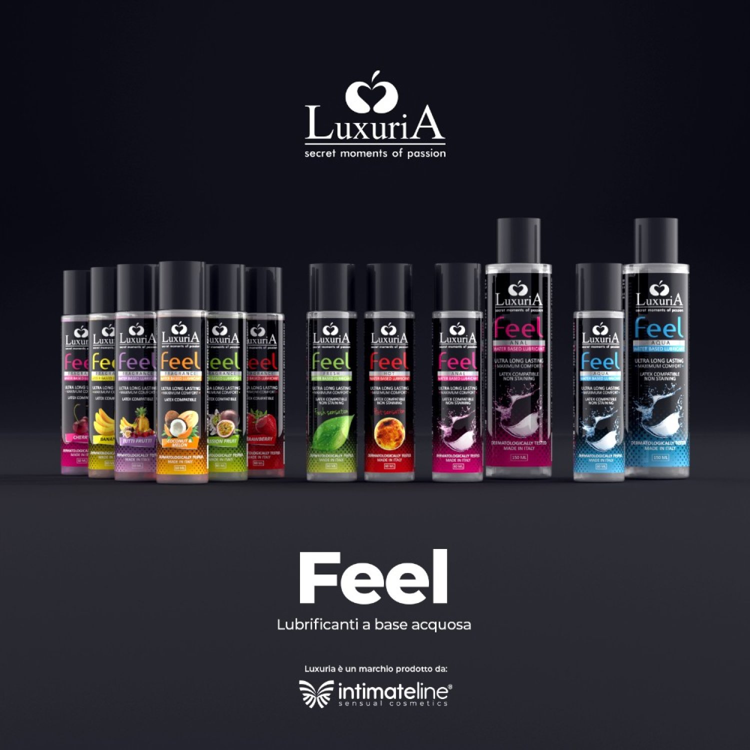 İntimateline Luxuria Feel Passion Fruit Aromalı 60 ml Kayganlaştırıcı Jel