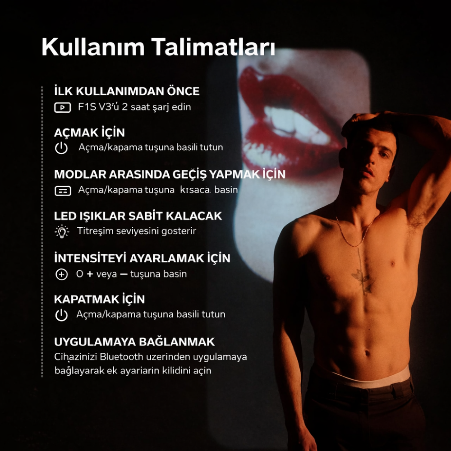 Lelo F1S V3 XL Turkuaz Titreşimli Yapay Zeka Destekli Mastürbatör