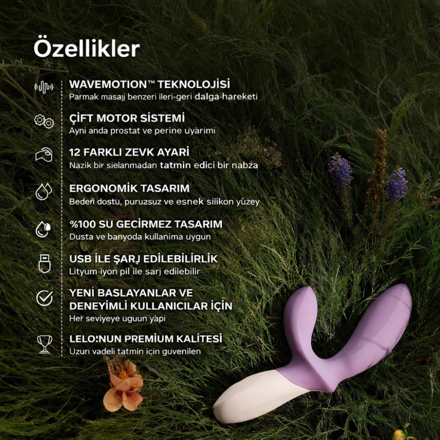 Lelo Loki Wave 2 Violet Dusk Prostat Masaj Aleti 