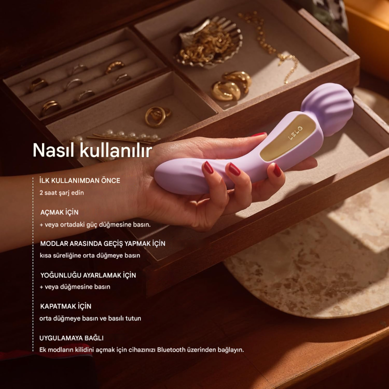 LELO Switch Soft Pink Masaj Vibratör
