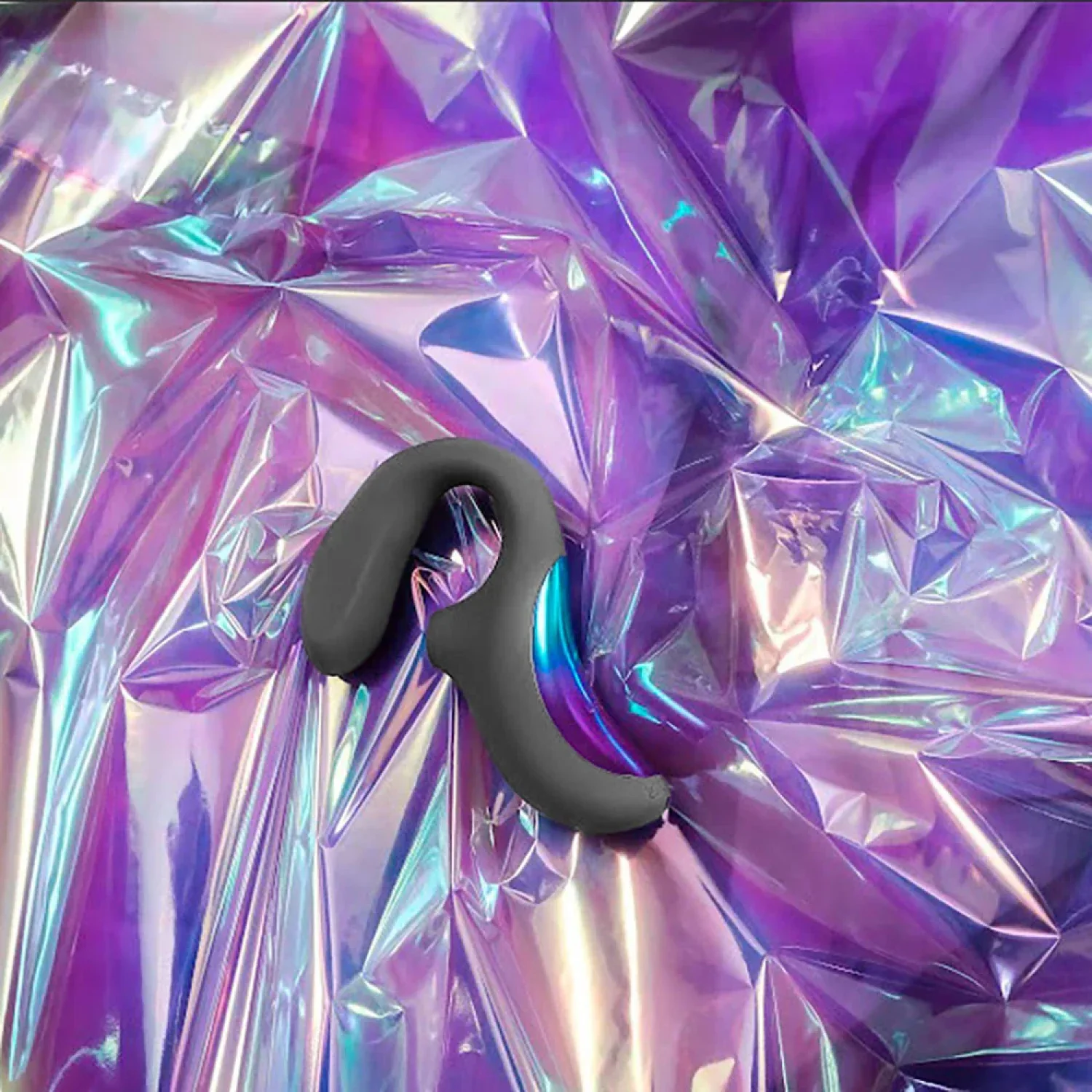Lelo Enigma Wave Cyber Mor Klitoris Uyarıcı Siyah Vibratör (KUTU HASARLI)
