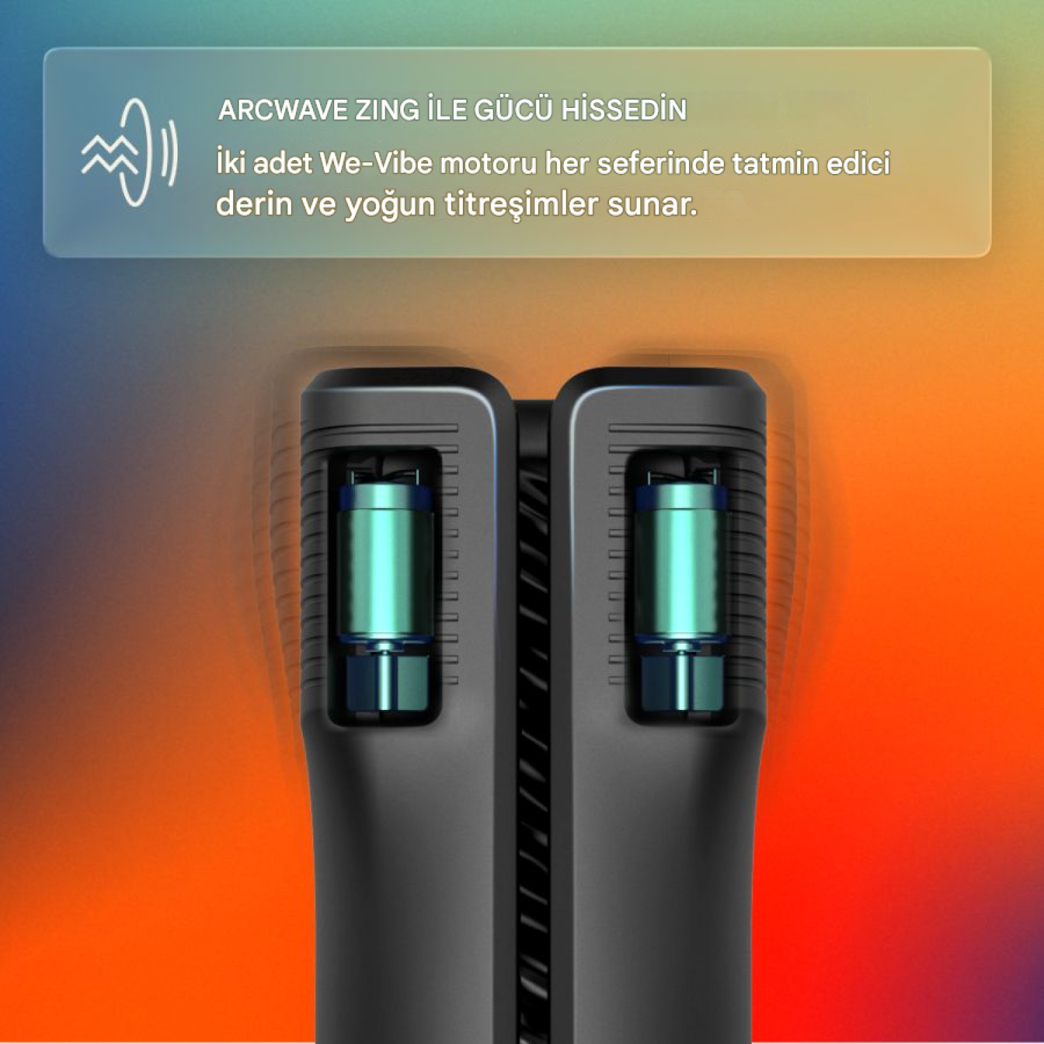 Arcwave Zing Siyah Güçlü Titreşimli Otomatik Mastürbatör