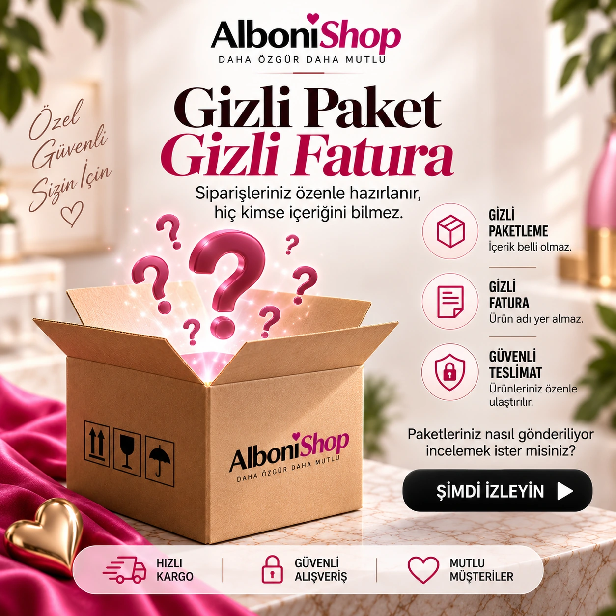 Ürünleriniz nasıl paketleniyor?